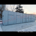 ZOYET Stahllager im Freien feuerfester Container